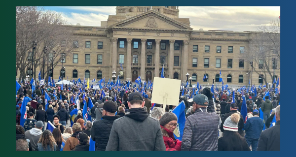 Article | Thousands rally for Alberta independence at Legislature by Isaac Lamoureux, True North | Juno News