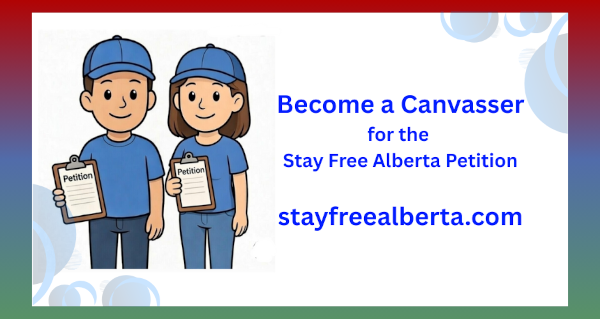 Petition | Become a Canvasser by Stay Free Alberta