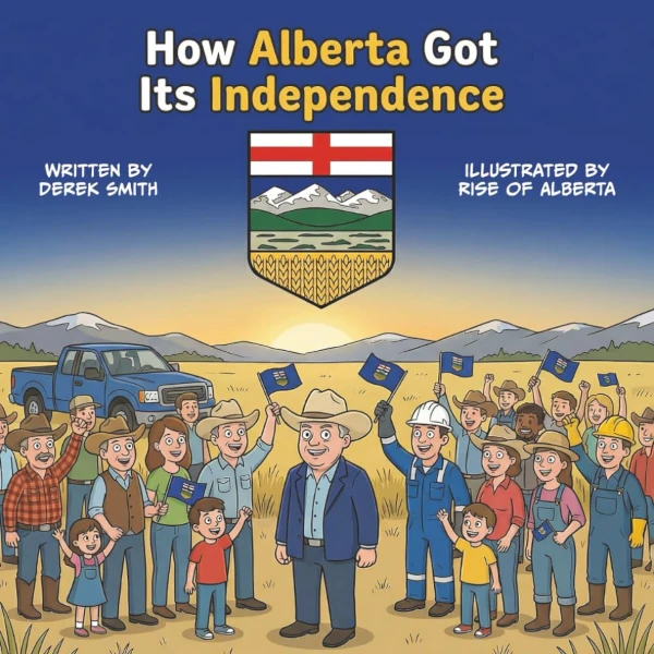 Book | How Alberta Got Its Independence  by Derek Smith (Author), Rise of Alberta (Illustrator) 
