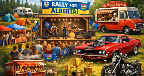 Event | June 28 to July 5 | Mirror | Albertans Week! and Rally for Alberta! by Whistle Stop CafeEvent | June 28 to July 5 | Mirror | Albertans Week! and Rally for Alberta! by Whistle Stop Cafe