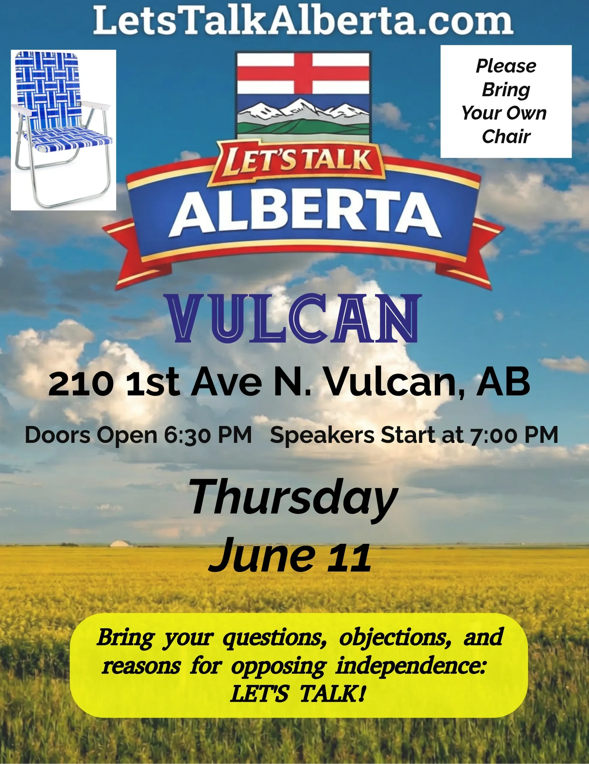  Let's Talk Alberta Tour