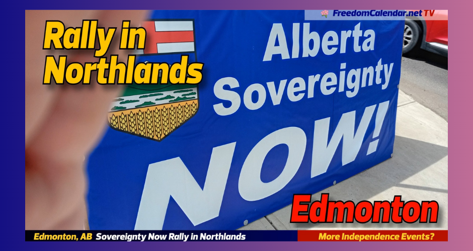 Recorded Rally | August 9 | Sovereignty Rally in Edmonton by Alberta Sovereignty Now