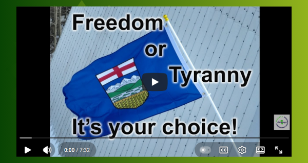Video | A Message to Albertans  by Ron Robertson | The Independent Party