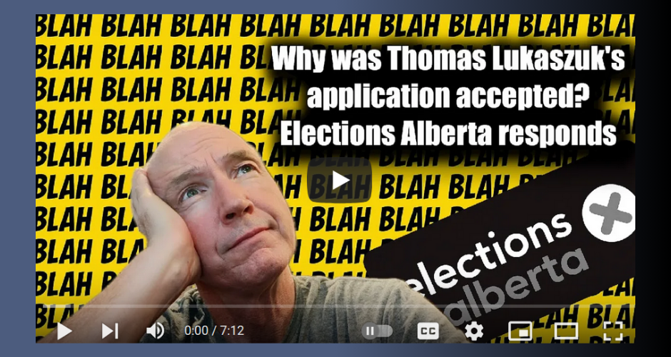 Watch | ELECTIONS ALBERTA gives me the RUN AROUND on referendum question by John Bolton