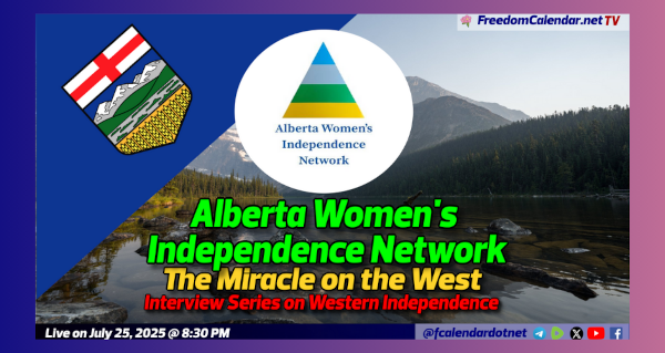 Watch |  Interview with the Alberta Women's Independence Network by the FreedomCalendar.net TV