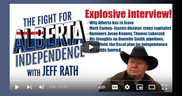 Watch | John Bolton | Jeff Rath on Independence - Carney a fascist, hammers Kenney, Lukaszuk and talks Danielle Smith
