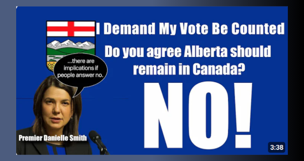 Watch | NO means NO in a REFERENDUM - I DEMAND my vote COUNT! by John Bolton