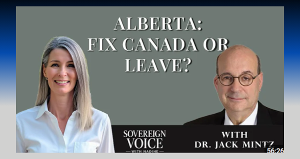 Watch | Should Alberta Go It Alone? Economist Jack Mintz Explains by Nadine Wellwood