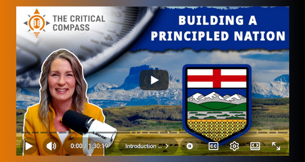 Video | A Holistic Approach to Achieving YES on an Alberta Independence Referendum | Nadine Wellwood by The Critical Compass Podcast