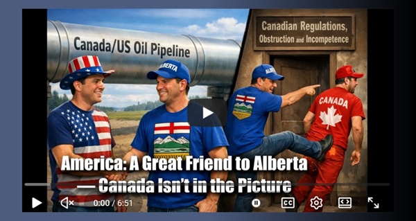 Video | AMERICA: A Great Friend to ALBERTA — Canada Isn’t in the Picture (May cause TDS) by John Bolton
