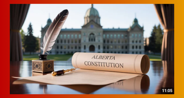 Video | An independent Alberta needs a constitution. We must get it right! by Cory Morgan