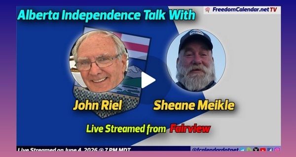 Video | FreedomCalendar.net TV #0B3: Let's Talk Alberta in Fairview (LiveStream)  Hosted by Let's Talk Alberta Recorded by FreedomCalendar.net