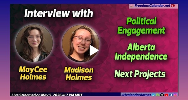 Video | FreedomCalendar.net TV #0A4: Interview with MayCee And Madison Holmes (LiveStream)  by FreedomCalendar.net