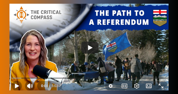 Video | How to Talk to Your Liberal Friends About Alberta Independence - "ASK QUESTIONS!" | Nadine Wellwood by The Critical Compass Podcast