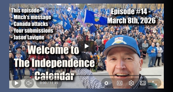 Video | Independence Calendar (Episode #14) - March 8th, 2026 by John Bolton