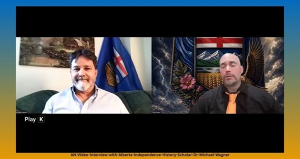 Video | Interview with Alberta Independence History Scholar Dr. Michael Wagner by Sheepdogging with Tom Dienes