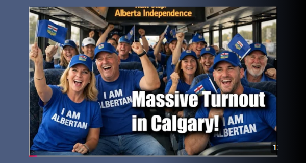 Video | Next Stop Alberta Independence - Overwhelming Turnout In Calgary!  by John Bolton