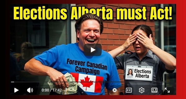 Video |  What is Thomas Lukaszuk hiding? Why won't Elections Alberta do its job? by Cory Morgan