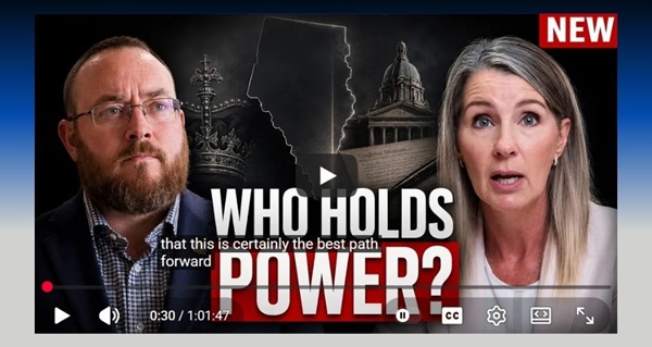 Video |  Who Holds Power in an Independent Alberta? Republic vs Monarchy  by Nadine Wellwood